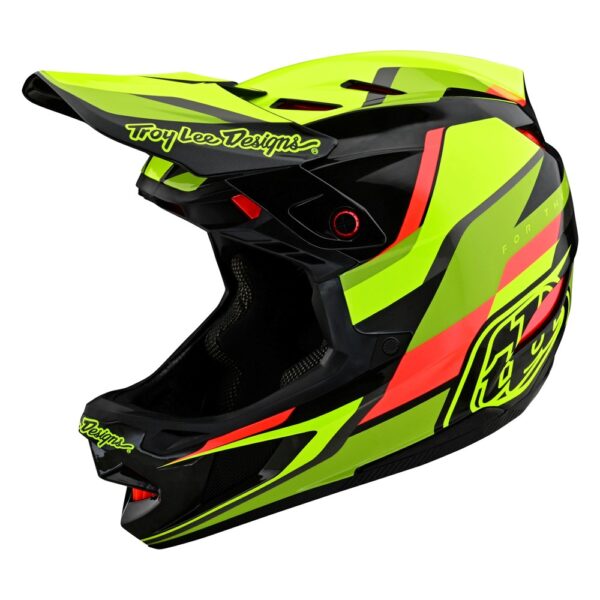 D4 AS CARBON HELMET OMEGA BLACK / YELLOW