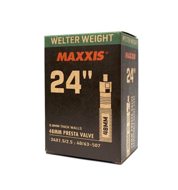 MAXXIS TUBE 24 x 1.5/2.5 FV 48mm WELTERWEIGHT RVC, 0.8mm THICK