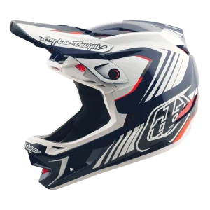 D4 AS POLYACRYLITE HELMET QUALIFER BLUE / WHITE